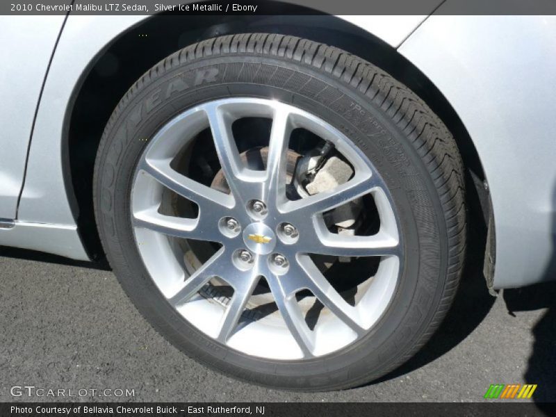 Silver Ice Metallic / Ebony 2010 Chevrolet Malibu LTZ Sedan