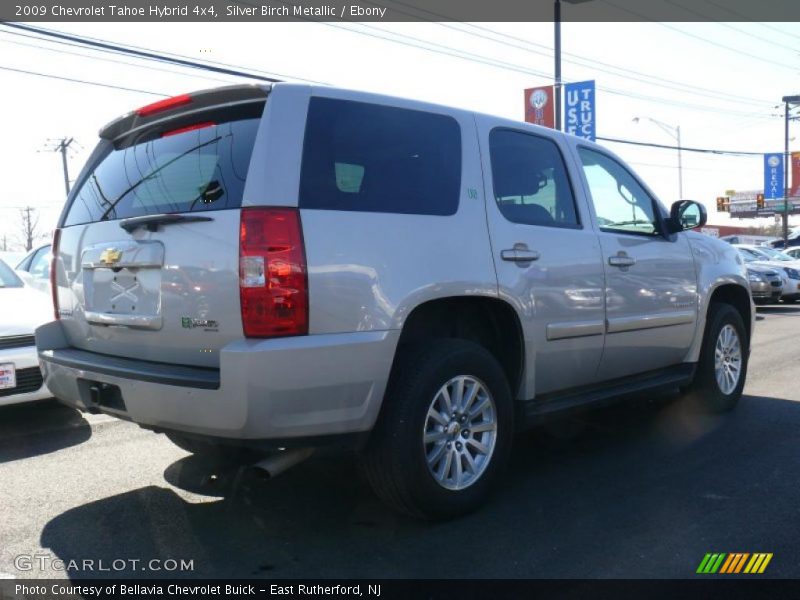 Silver Birch Metallic / Ebony 2009 Chevrolet Tahoe Hybrid 4x4