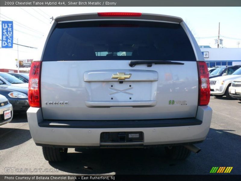 Silver Birch Metallic / Ebony 2009 Chevrolet Tahoe Hybrid 4x4