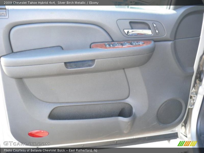 Silver Birch Metallic / Ebony 2009 Chevrolet Tahoe Hybrid 4x4