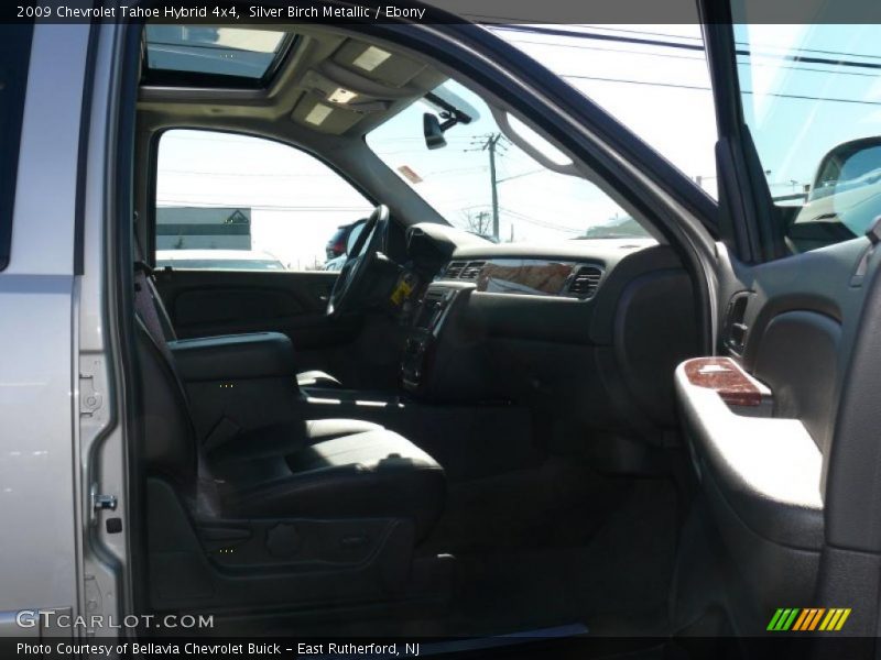 Silver Birch Metallic / Ebony 2009 Chevrolet Tahoe Hybrid 4x4