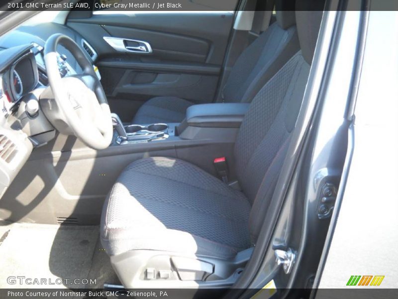 Cyber Gray Metallic / Jet Black 2011 GMC Terrain SLE AWD
