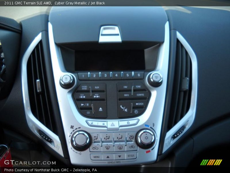 Cyber Gray Metallic / Jet Black 2011 GMC Terrain SLE AWD