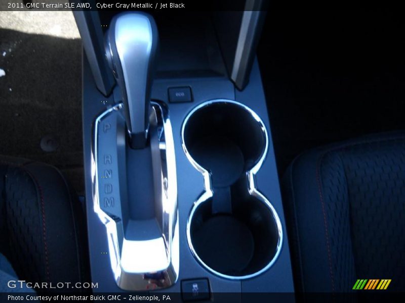 Cyber Gray Metallic / Jet Black 2011 GMC Terrain SLE AWD