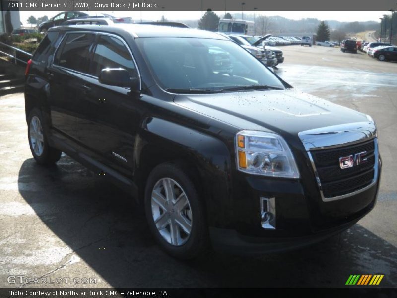 Onyx Black / Jet Black 2011 GMC Terrain SLE AWD