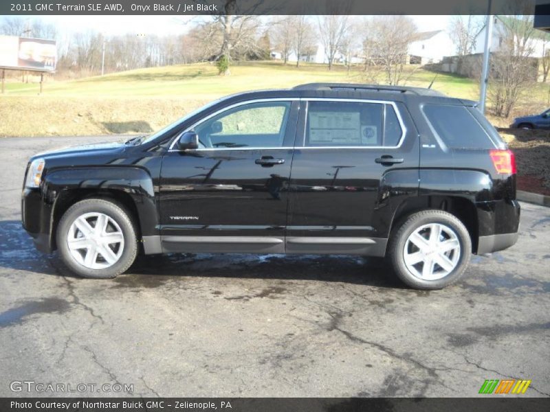 Onyx Black / Jet Black 2011 GMC Terrain SLE AWD