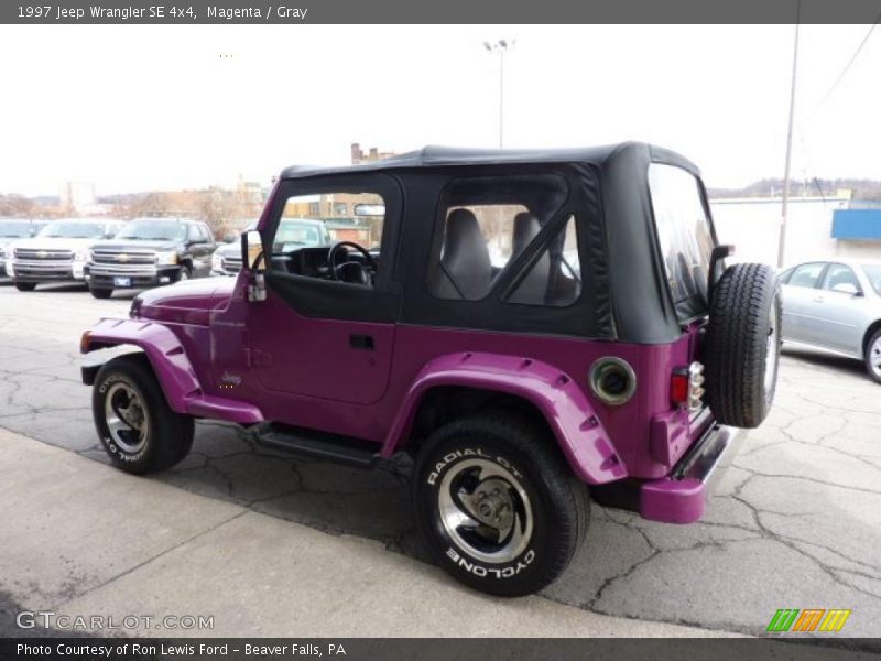  1997 Wrangler SE 4x4 Magenta