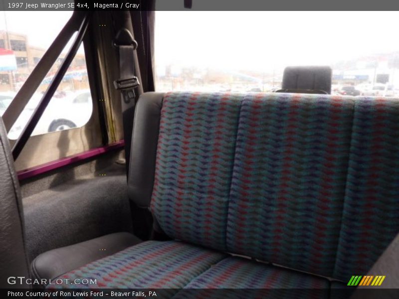  1997 Wrangler SE 4x4 Gray Interior