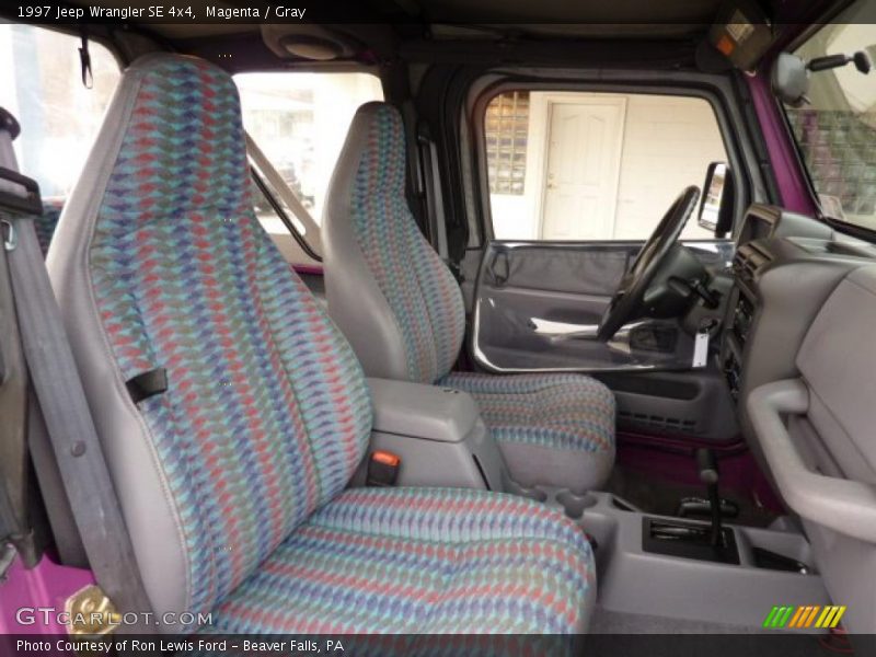  1997 Wrangler SE 4x4 Gray Interior
