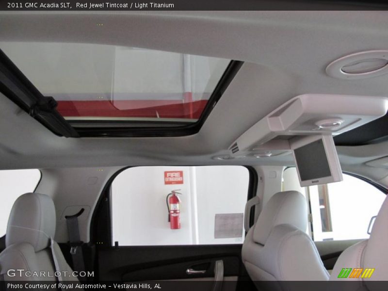 Red Jewel Tintcoat / Light Titanium 2011 GMC Acadia SLT