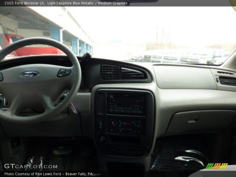 Light Sapphire Blue Metallic / Medium Graphite 2003 Ford Windstar LX