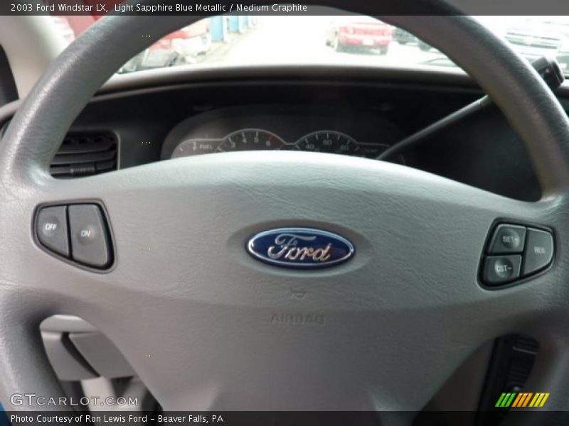 Light Sapphire Blue Metallic / Medium Graphite 2003 Ford Windstar LX