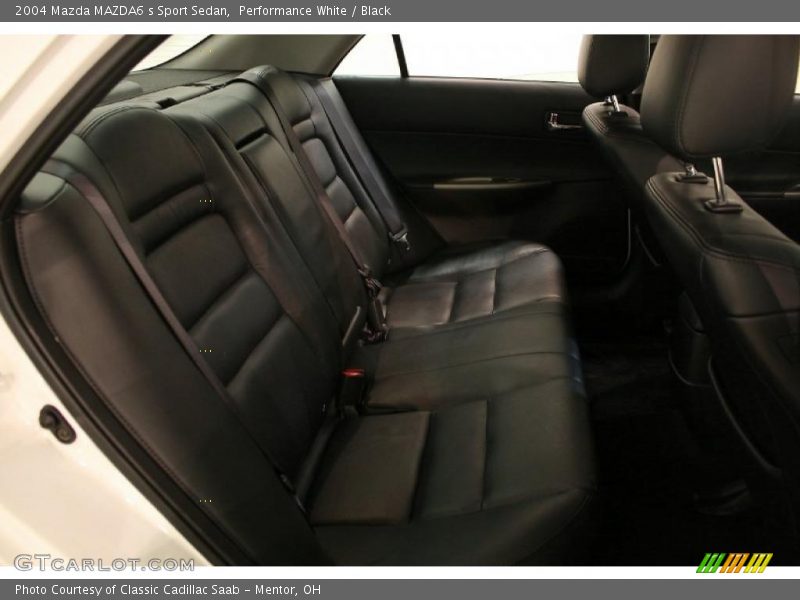 Performance White / Black 2004 Mazda MAZDA6 s Sport Sedan