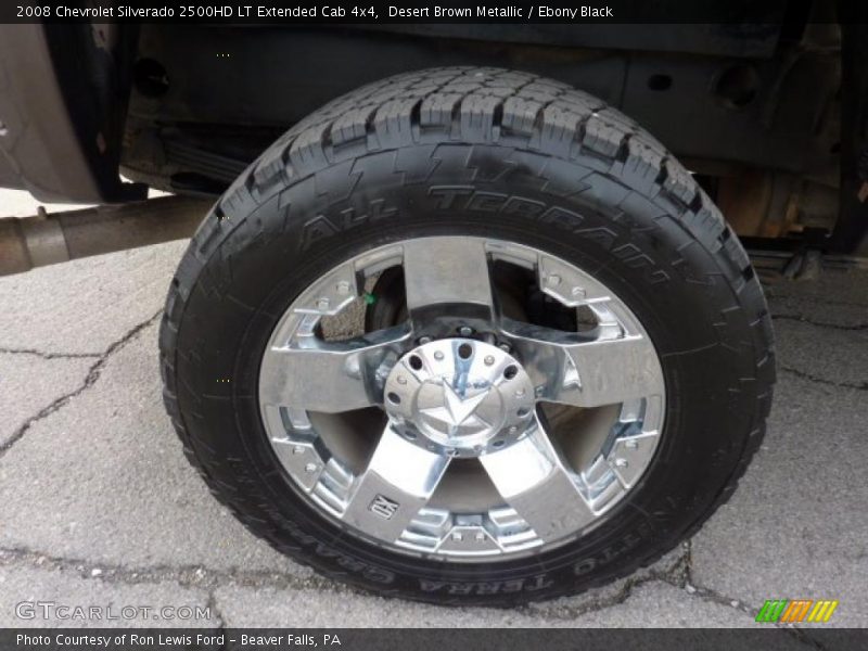 Custom Wheels of 2008 Silverado 2500HD LT Extended Cab 4x4