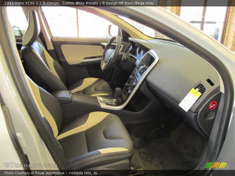  2011 XC60 3.2 R-Design R Design Off Black/Beige Inlay Interior