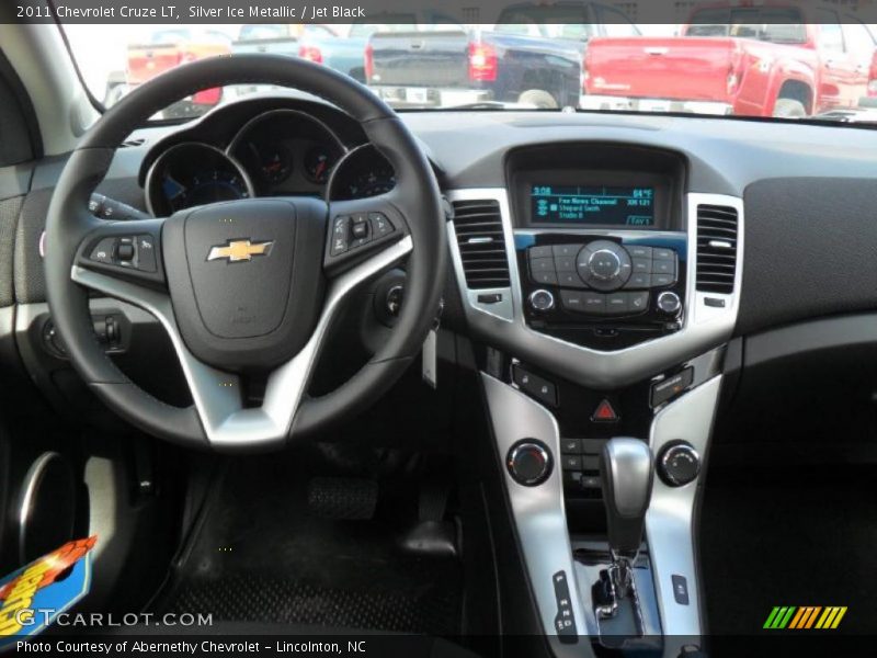 Silver Ice Metallic / Jet Black 2011 Chevrolet Cruze LT