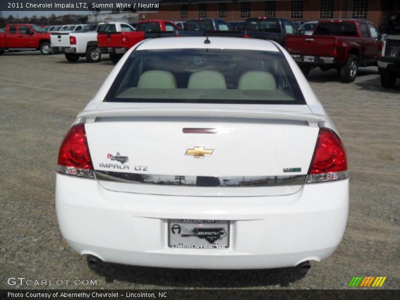 Summit White / Neutral 2011 Chevrolet Impala LTZ