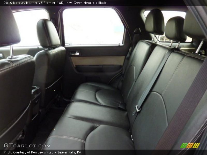 Kiwi Green Metallic / Black 2010 Mercury Mariner V6 Premier 4WD