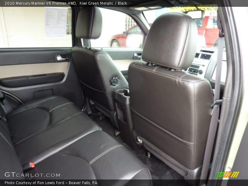 Kiwi Green Metallic / Black 2010 Mercury Mariner V6 Premier 4WD