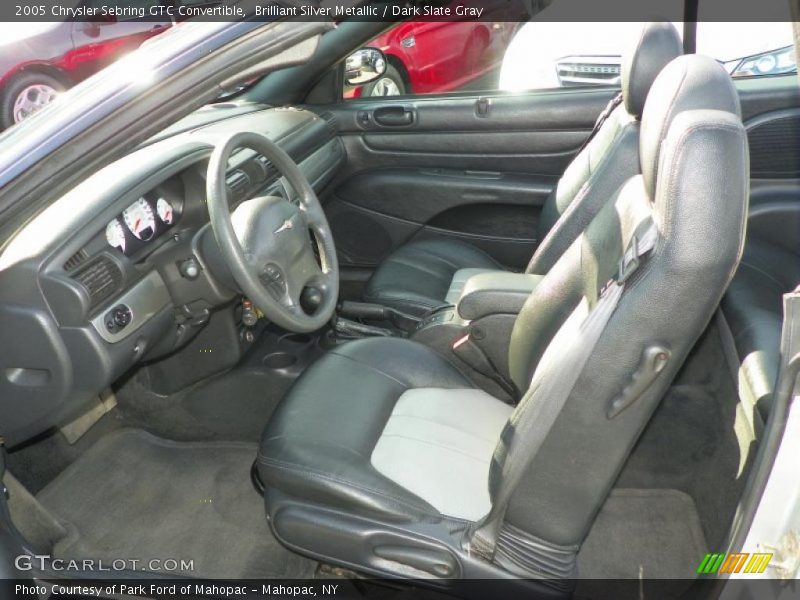  2005 Sebring GTC Convertible Dark Slate Gray Interior