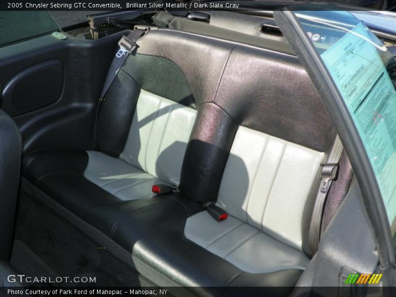 Brilliant Silver Metallic / Dark Slate Gray 2005 Chrysler Sebring GTC Convertible