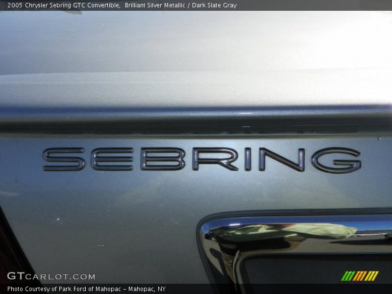  2005 Sebring GTC Convertible Logo