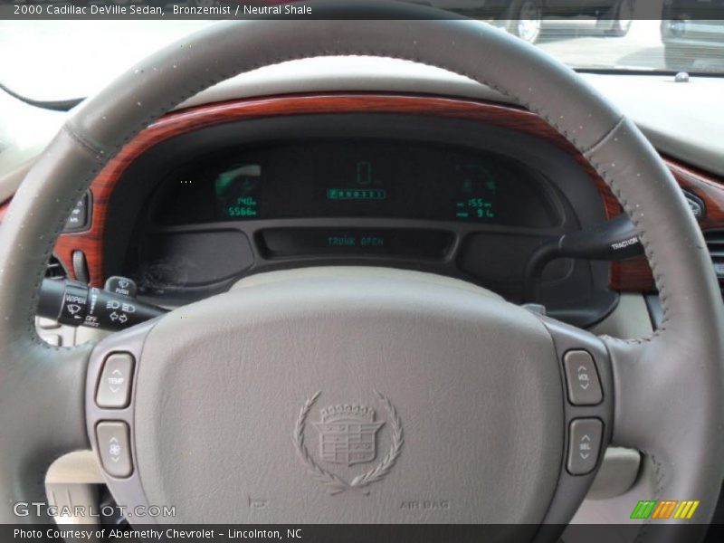 Bronzemist / Neutral Shale 2000 Cadillac DeVille Sedan