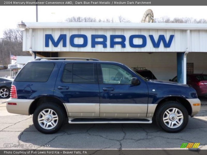 Dark Blue Pearl Metallic / Medium Dark Parchment 2004 Mercury Mountaineer Convenience AWD