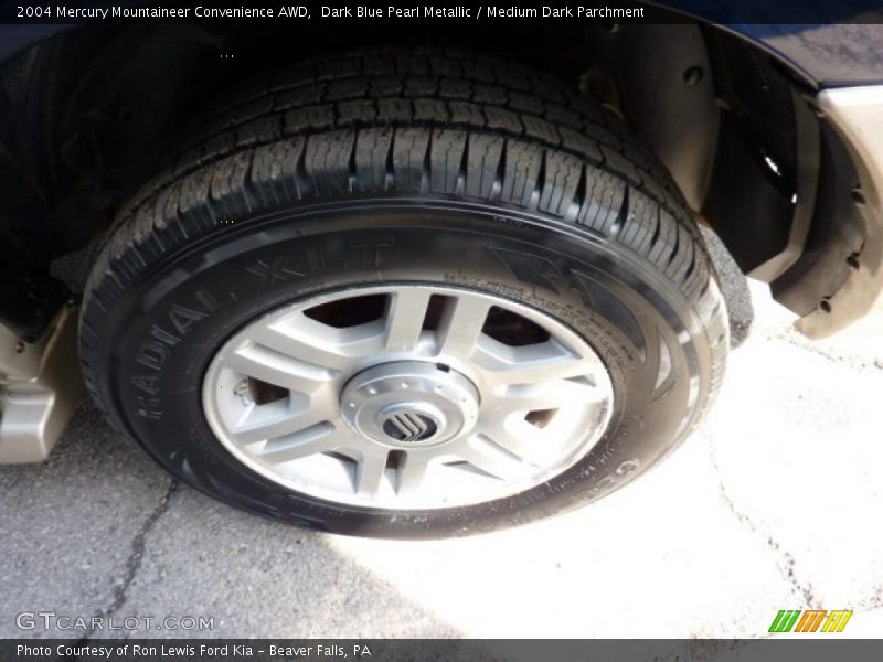Dark Blue Pearl Metallic / Medium Dark Parchment 2004 Mercury Mountaineer Convenience AWD