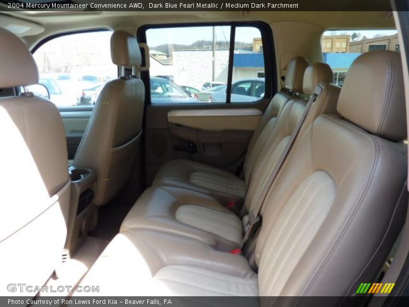 Dark Blue Pearl Metallic / Medium Dark Parchment 2004 Mercury Mountaineer Convenience AWD