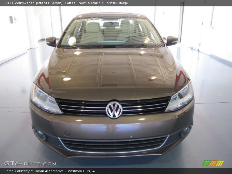 Toffee Brown Metallic / Cornsilk Beige 2011 Volkswagen Jetta SEL Sedan