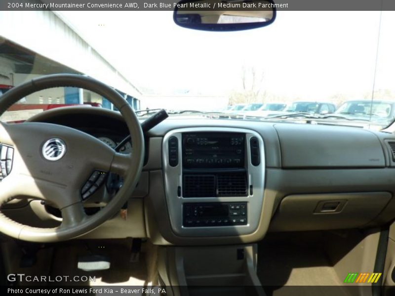 Dark Blue Pearl Metallic / Medium Dark Parchment 2004 Mercury Mountaineer Convenience AWD