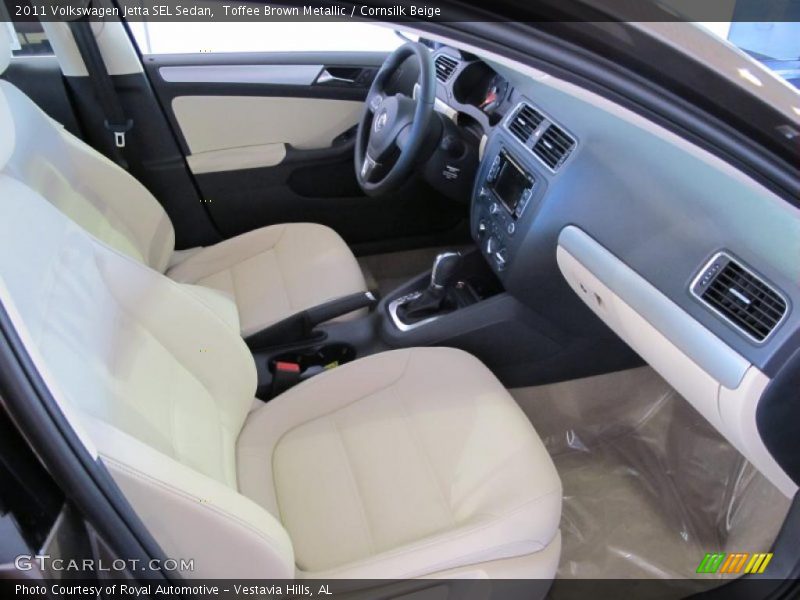 Toffee Brown Metallic / Cornsilk Beige 2011 Volkswagen Jetta SEL Sedan