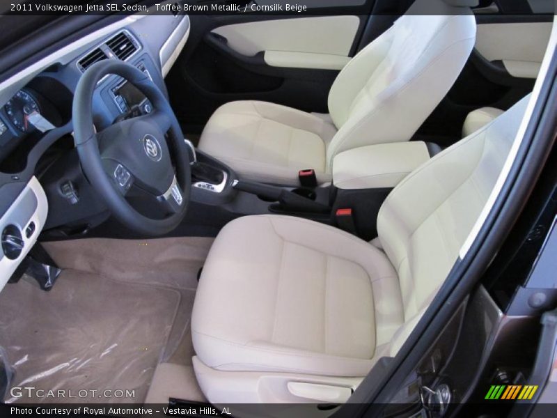 Toffee Brown Metallic / Cornsilk Beige 2011 Volkswagen Jetta SEL Sedan