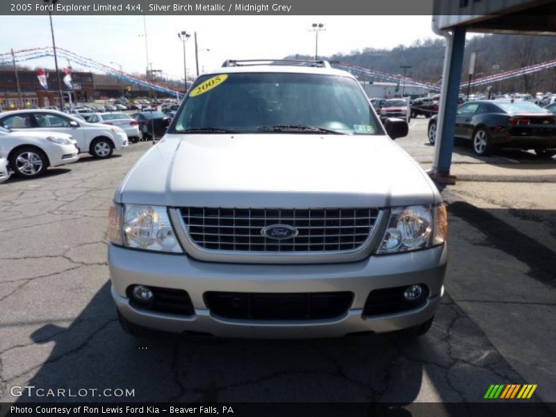 Silver Birch Metallic / Midnight Grey 2005 Ford Explorer Limited 4x4