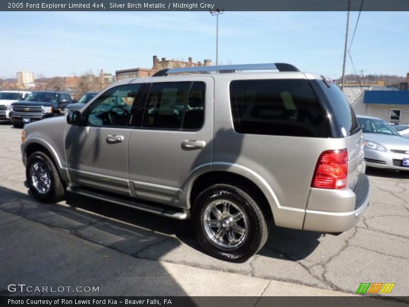 Silver Birch Metallic / Midnight Grey 2005 Ford Explorer Limited 4x4
