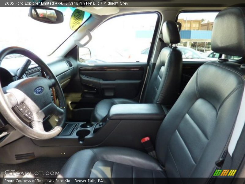 Silver Birch Metallic / Midnight Grey 2005 Ford Explorer Limited 4x4