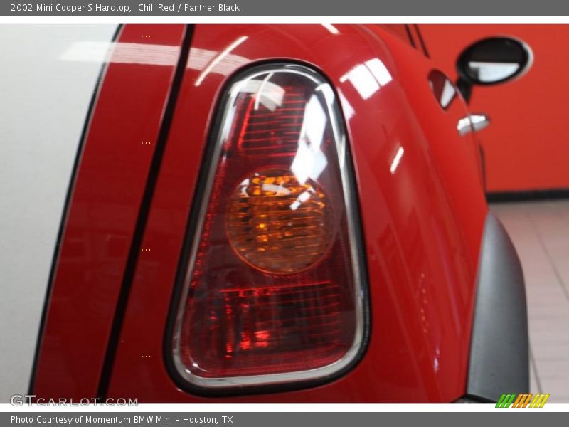 Chili Red / Panther Black 2002 Mini Cooper S Hardtop