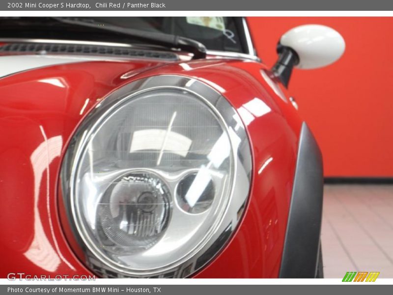Chili Red / Panther Black 2002 Mini Cooper S Hardtop