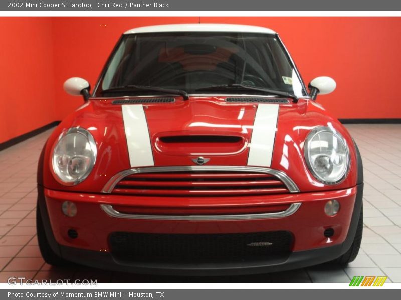 Chili Red / Panther Black 2002 Mini Cooper S Hardtop