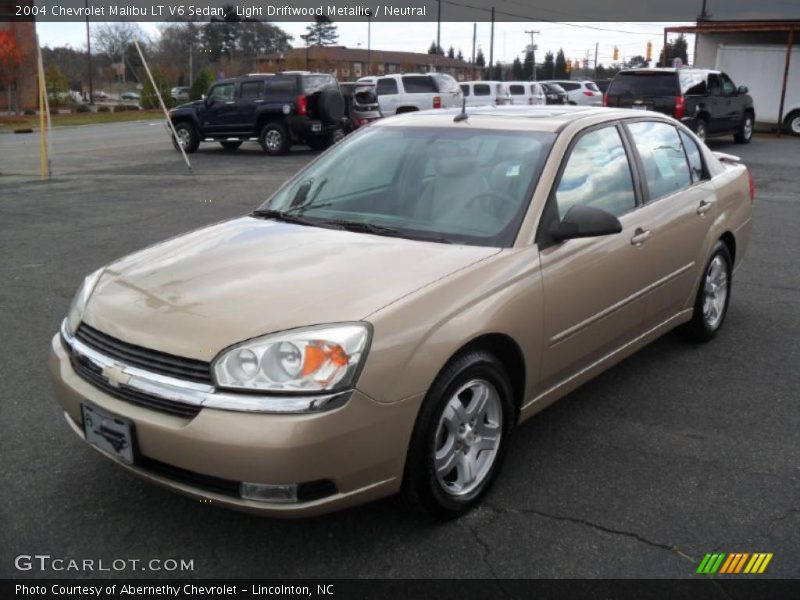 Light Driftwood Metallic / Neutral 2004 Chevrolet Malibu LT V6 Sedan