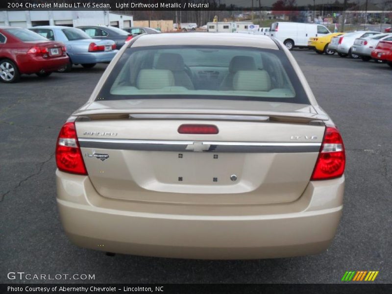 Light Driftwood Metallic / Neutral 2004 Chevrolet Malibu LT V6 Sedan