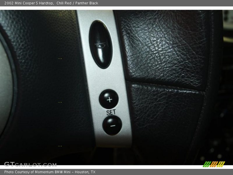 Chili Red / Panther Black 2002 Mini Cooper S Hardtop