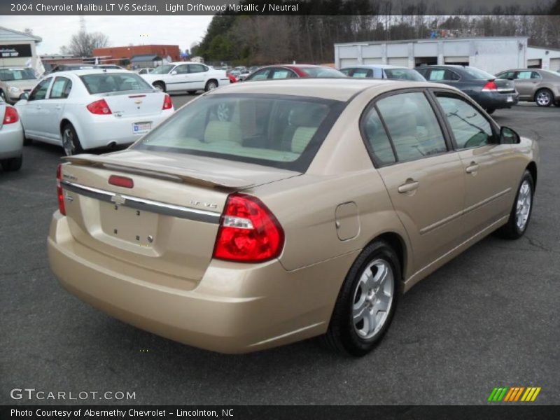 Light Driftwood Metallic / Neutral 2004 Chevrolet Malibu LT V6 Sedan