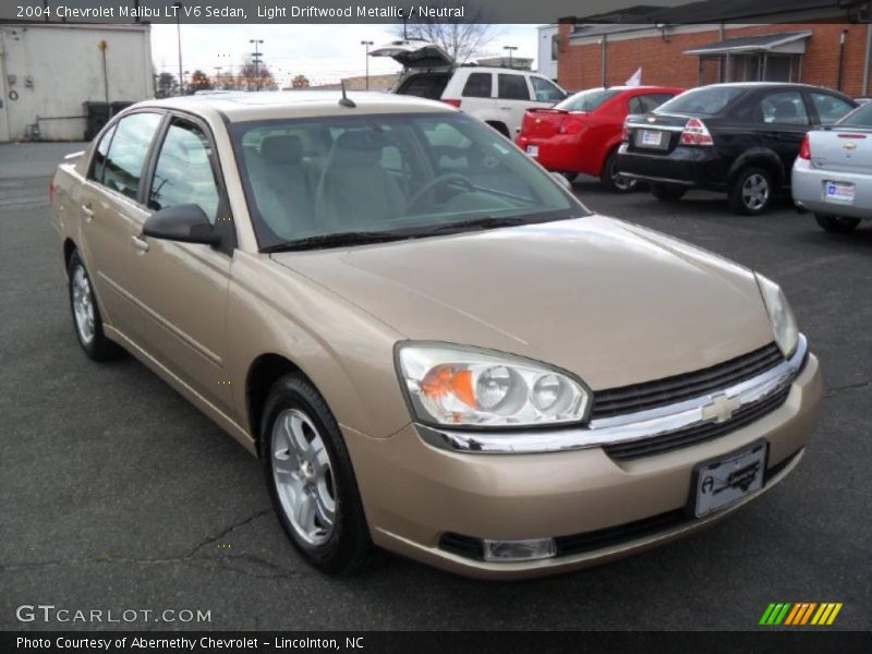 Light Driftwood Metallic / Neutral 2004 Chevrolet Malibu LT V6 Sedan