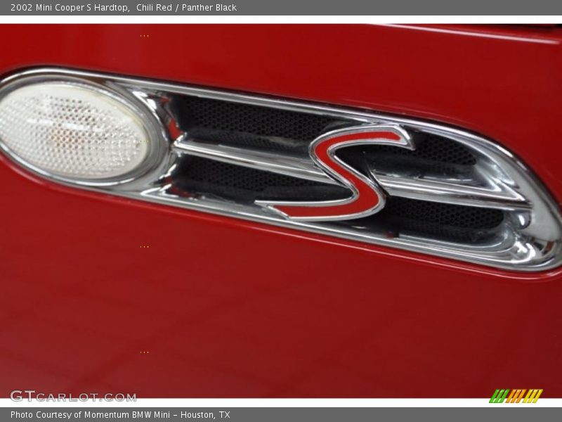 Chili Red / Panther Black 2002 Mini Cooper S Hardtop