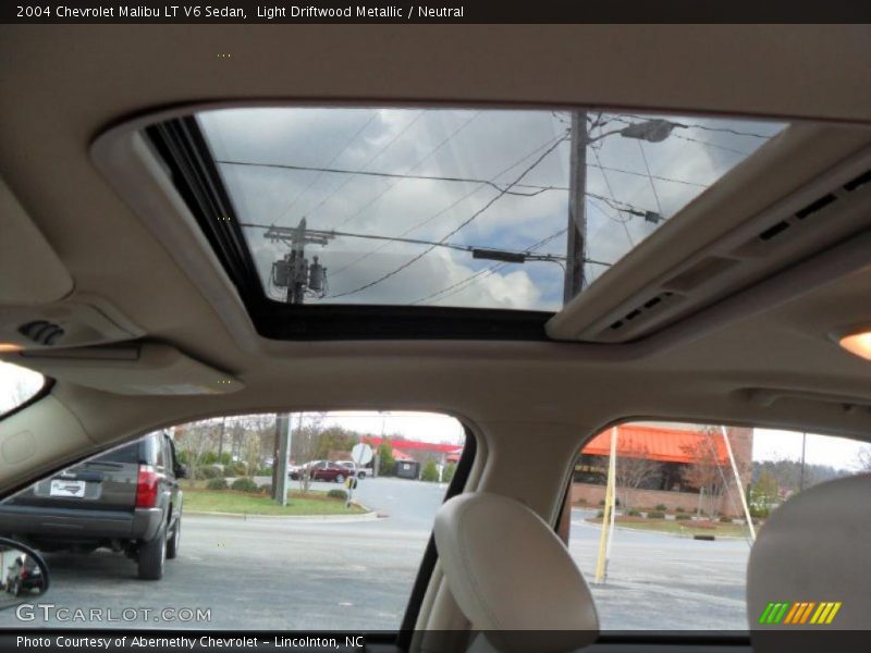 Light Driftwood Metallic / Neutral 2004 Chevrolet Malibu LT V6 Sedan
