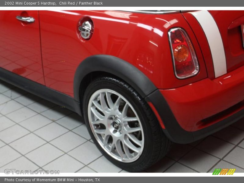 Chili Red / Panther Black 2002 Mini Cooper S Hardtop