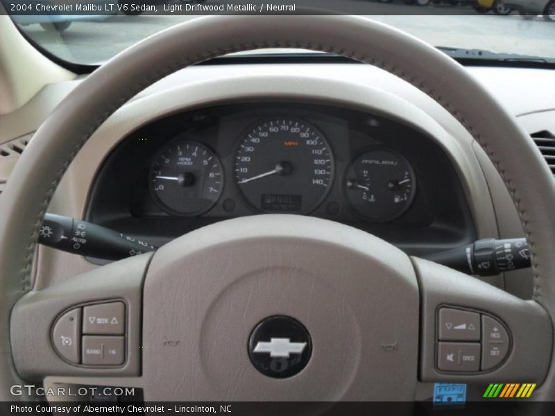Light Driftwood Metallic / Neutral 2004 Chevrolet Malibu LT V6 Sedan