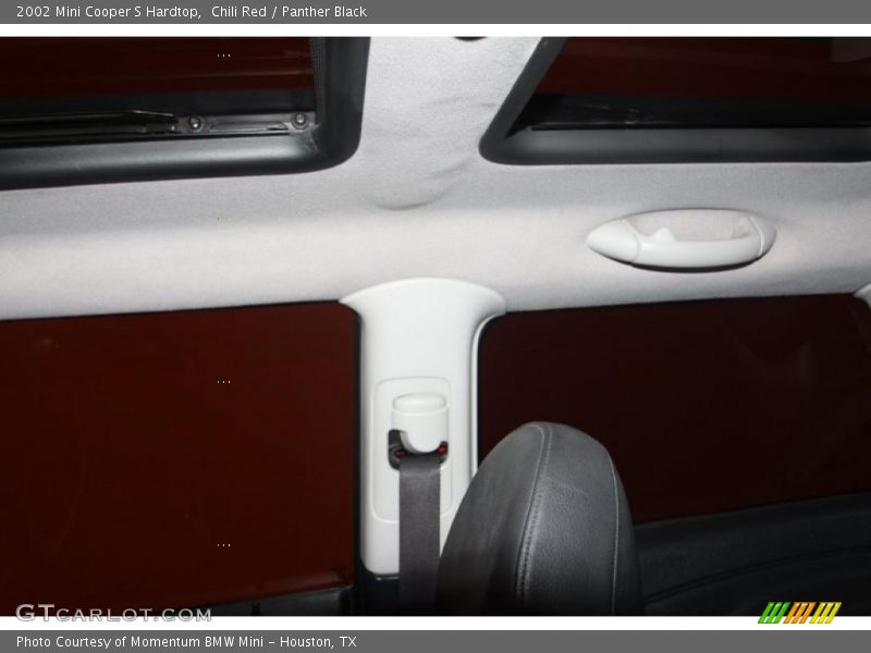 Chili Red / Panther Black 2002 Mini Cooper S Hardtop